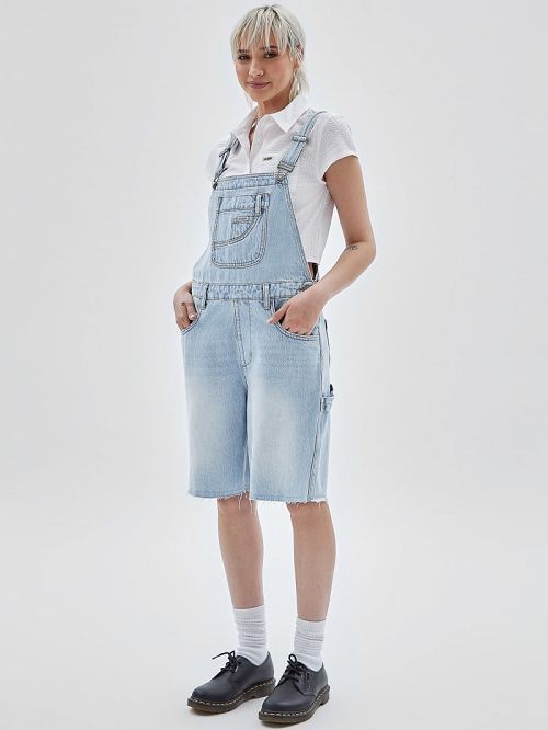 Guess Originals Carpenter Shortalls Albastri | GUESS-SN26828