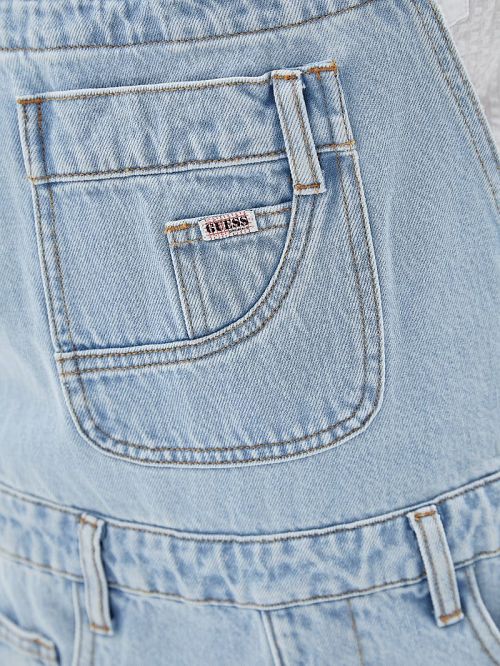 Guess Originals Carpenter Shortalls Albastri | GUESS-SN26828