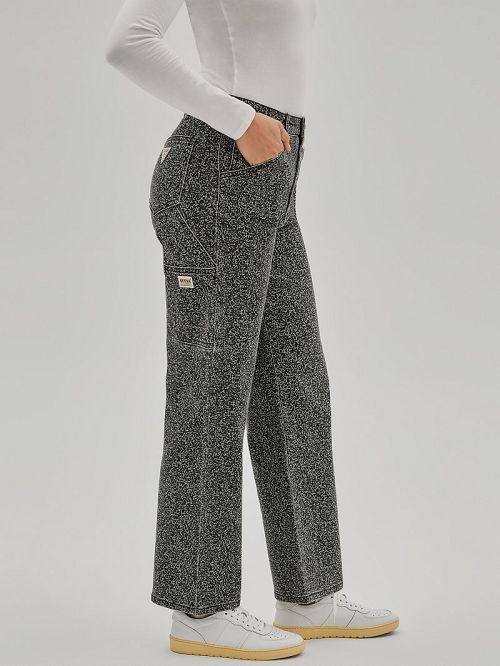 Guess Originals Composition Print Carpenter Jeans Bej | GUESS-SN26509