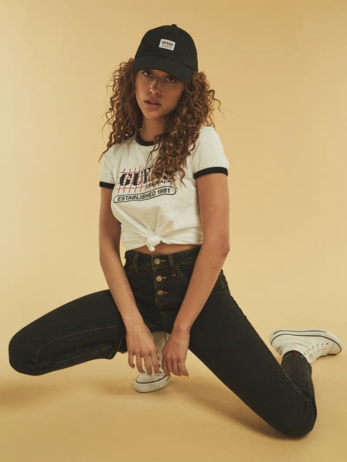 Guess Originals Dad Hat Negrii | GUESS-SN31928
