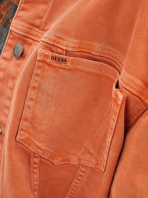 Guess Originals Denim Jacket Portocalii | GUESS-SN27910