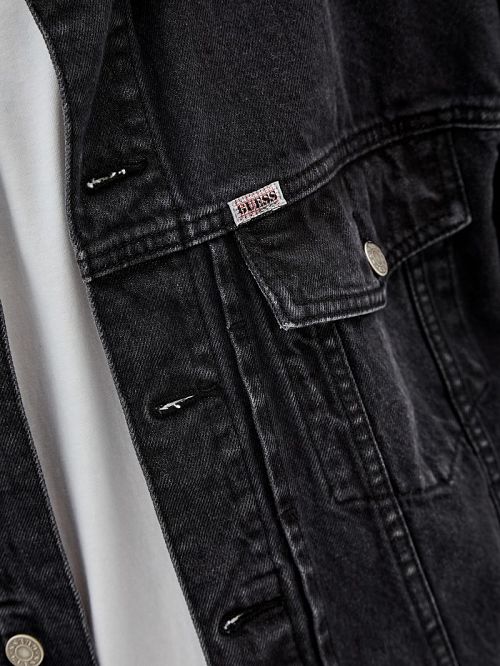 Guess Originals Denim Kit Jacket Negrii | GUESS-SN30715