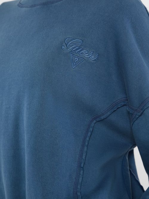 Guess Originals Distressed Pullover Albastri | GUESS-SN27736