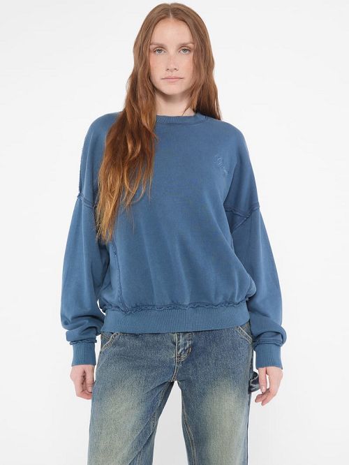 Guess Originals Distressed Pullover Albastri | GUESS-SN27736