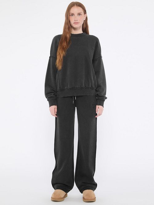 Guess Originals Distressed Pullover Negrii | GUESS-SN27310