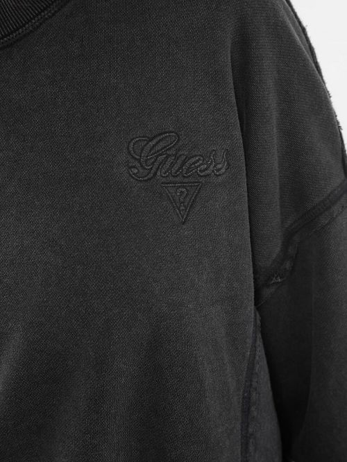Guess Originals Distressed Pullover Negrii | GUESS-SN27310