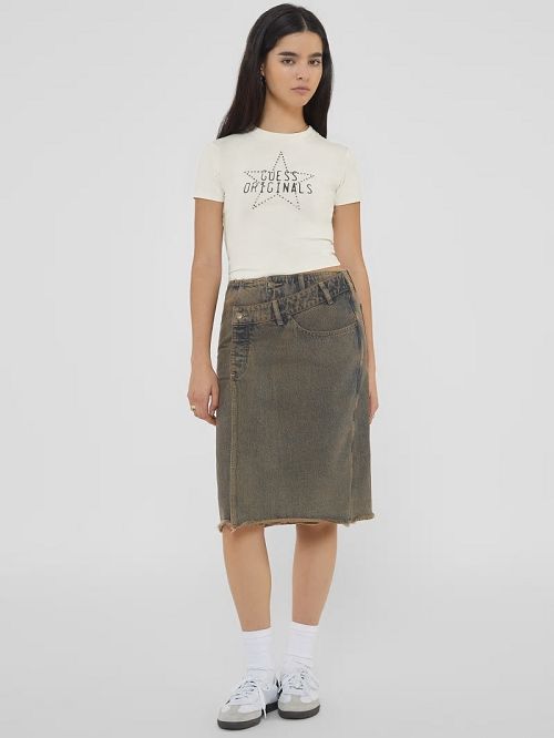 Guess Originals Double Skirt Maro | GUESS-SN28152