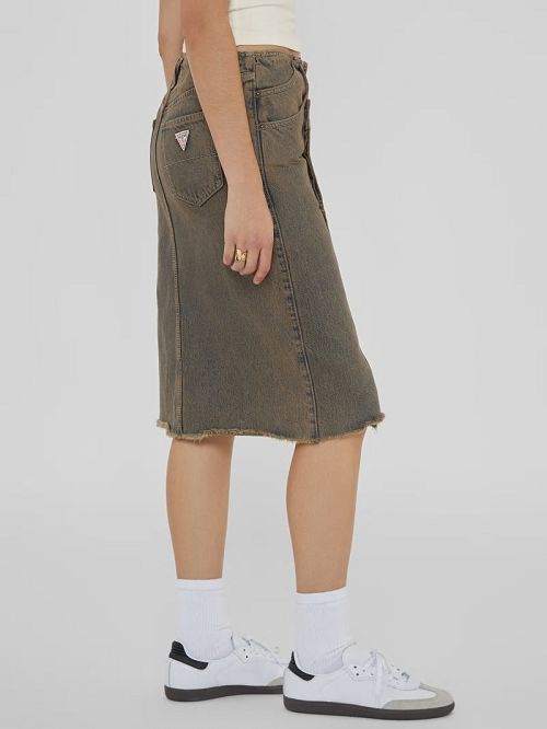 Guess Originals Double Skirt Maro | GUESS-SN28152