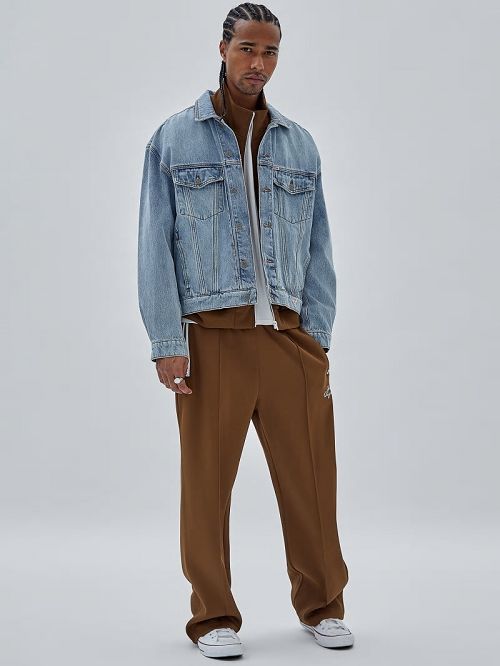 Guess Originals Eco Tricot Track Jacket Maro | GUESS-SN31465