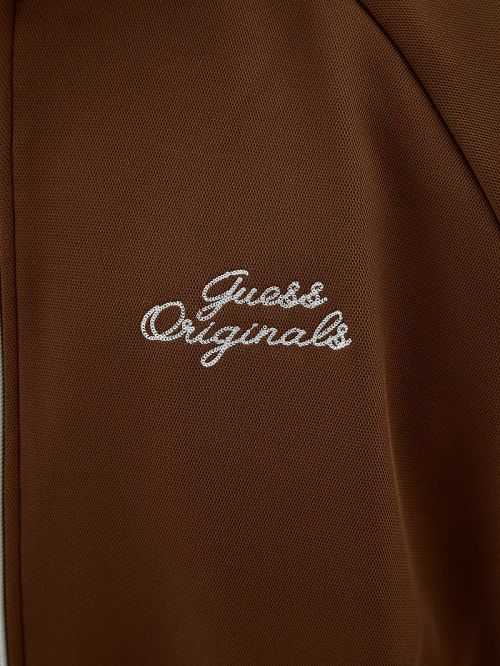 Guess Originals Eco Tricot Track Jacket Maro | GUESS-SN31465