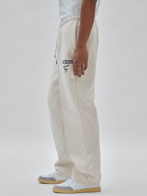 Guess Originals Heather Logo Joggers Gri | GUESS-SN31405