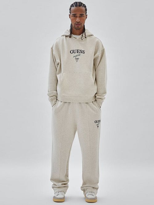 Guess Originals Heather Logo Joggers Gri | GUESS-SN31526