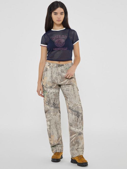 Guess Originals Jersey Top Albastri | GUESS-SN27187