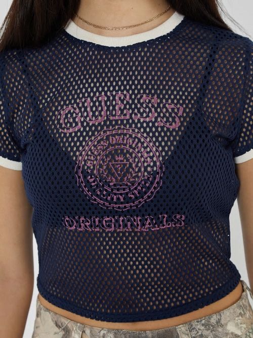 Guess Originals Jersey Top Albastri | GUESS-SN27187