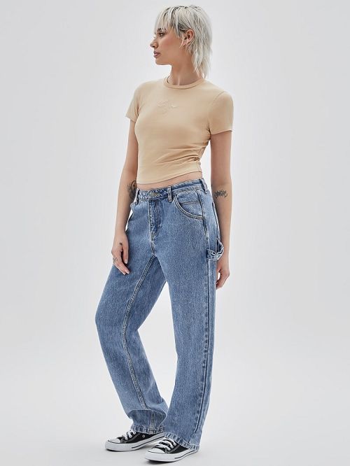 Guess Originals Kit Acid Washed Carpenter Jeans Albastri | GUESS-SN28223