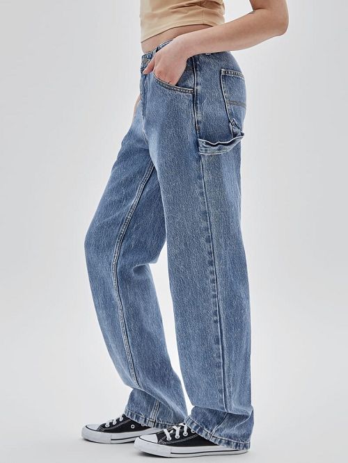Guess Originals Kit Acid Washed Carpenter Jeans Albastri | GUESS-SN28223