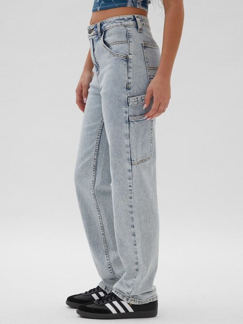 Guess Originals Kit Acid Washed Carpenter Jeans Albastri | GUESS-SN26524