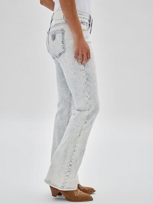 Guess Originals Kit Bootcut Jeans Albastri | GUESS-SN28222
