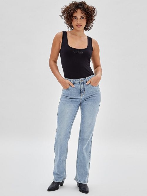 Guess Originals Kit Bootcut Jeans Albastri | GUESS-SN26528