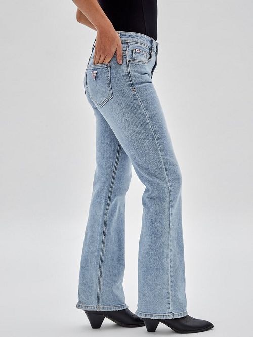 Guess Originals Kit Bootcut Jeans Albastri | GUESS-SN26528