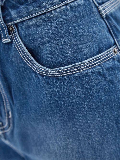 Guess Originals Kit Boyfriend Shorts Albastri | GUESS-SN28092