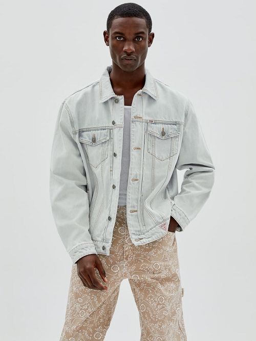 Guess Originals Kit Denim Jacket Albastri | GUESS-SN30807