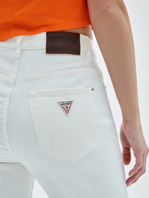 Guess Originals Kit Mom Jeans Albi | GUESS-SN28205