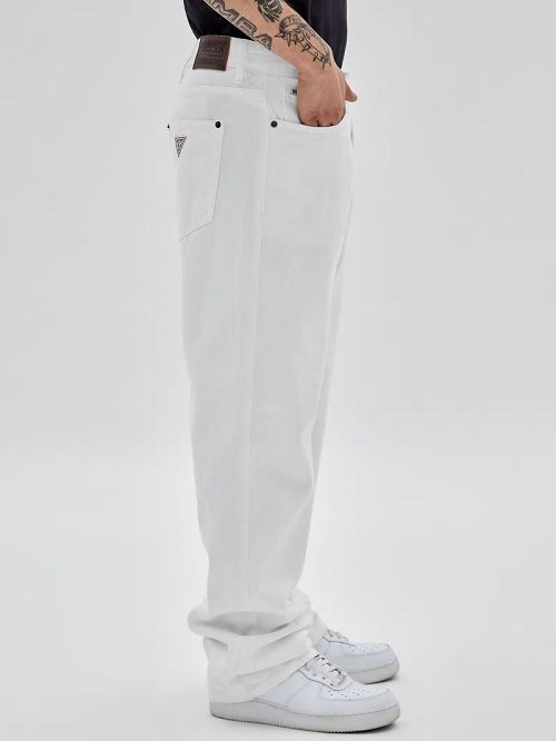 Guess Originals Kit Relaxed Jeans Albi | GUESS-SN30360