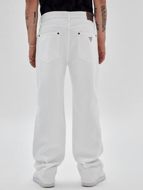 Guess Originals Kit Relaxed Jeans Albi | GUESS-SN30360