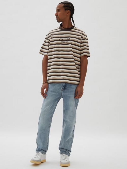 Guess Originals Kit Straight Jeans Albastri | GUESS-SN30391