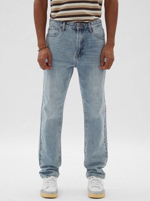 Guess Originals Kit Straight Jeans Albastri | GUESS-SN30391