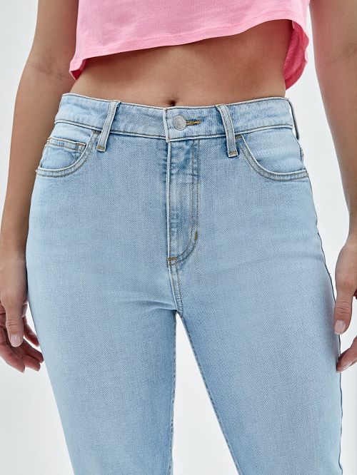 Guess Originals Kit Super High-Rise Skinny Jeans Albastri | GUESS-SN28206