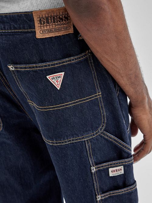 Guess Originals Kit Tactical Carpenter Jeans Negrii | GUESS-SN30341
