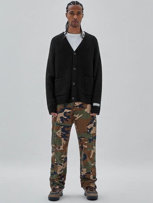 Guess Originals Label Cardigan Negrii | GUESS-SN30901