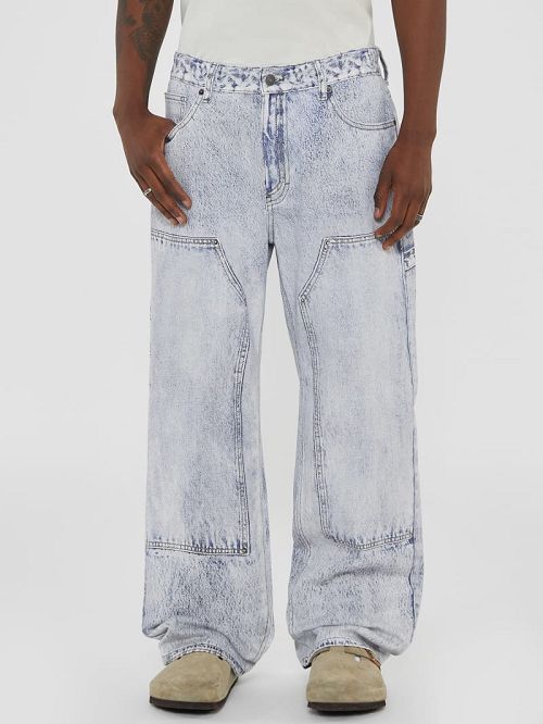 Guess Originals Photo Real Baggy Jeans Albastri | GUESS-SN30346