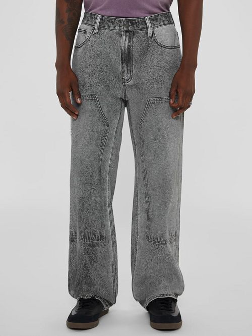Guess Originals Photo Real Baggy Jeans Negrii | GUESS-SN30347