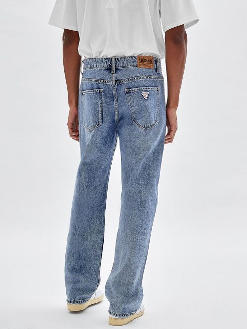 Guess Originals Relaxed Pants Albastri | GUESS-SN30354