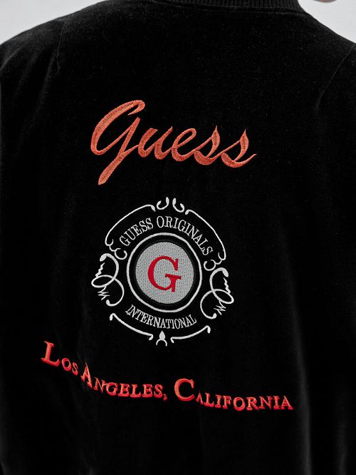 Guess Originals Reversible Flight Jacket Negrii | GUESS-SN30718