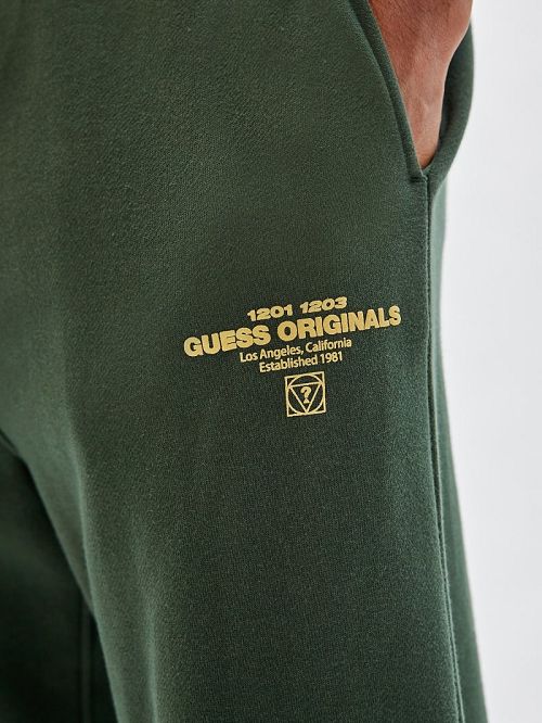 Guess Originals Sweatpants Verzi | GUESS-SN31385