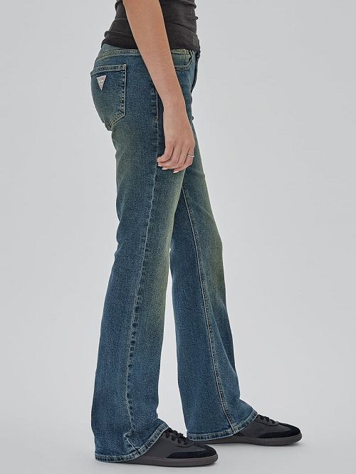 Guess Originals Tinted Bootcut Jeans Albastri | GUESS-SN26589
