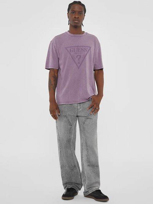 Guess Originals Triangle Tee Violet | GUESS-SN30479