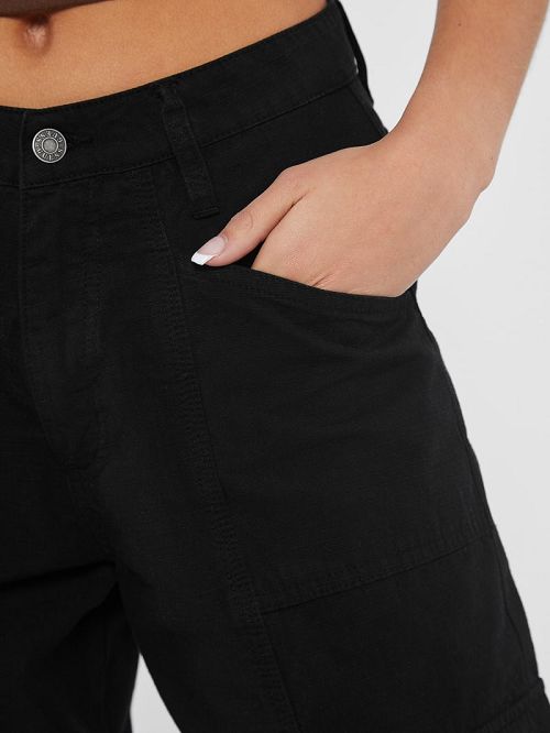 Guess Originals Utility Cargo Pants Negrii | GUESS-SN26586