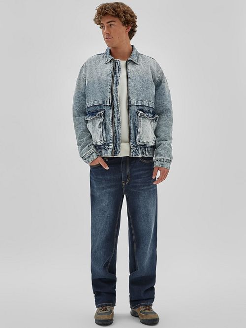 Guess Originals Vintage Denim Jacket Albastri | GUESS-SN30723