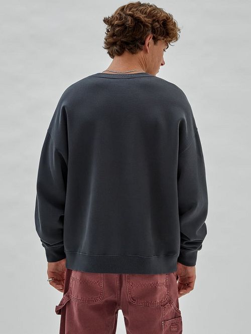 Guess Originals Vintage Dev Sweatshirt Negrii | GUESS-SN31027