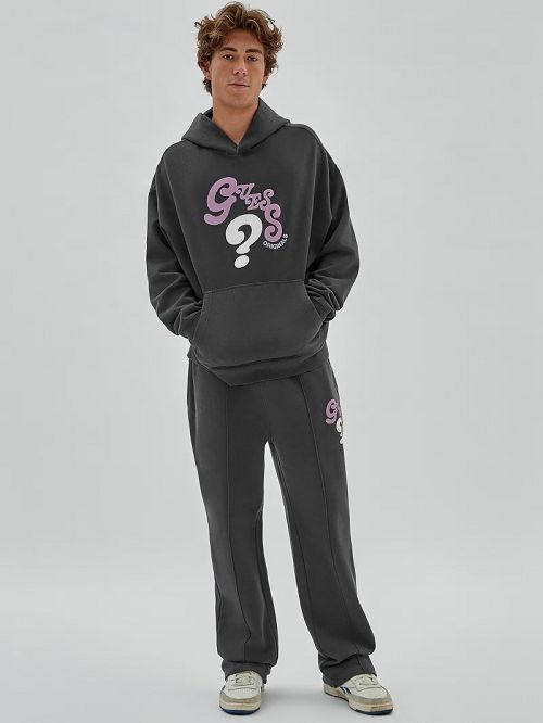 Guess Originals Wavy Hoodie Negrii | GUESS-SN30906