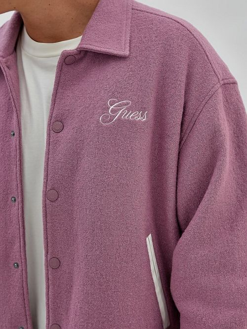 Guess Originals Wool-Blend Varsity Jacket Roz | GUESS-SN30734