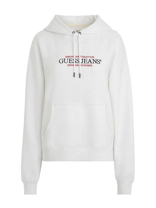 Guess Oversized American Tradition Hoodie Albi | GUESS-SN27676