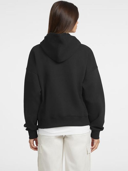 Guess Oversized American Tradition Hoodie Negrii | GUESS-SN27677