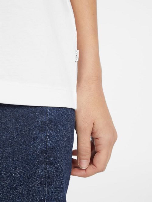 Guess Oversized Mixed Logo Tee Albi | GUESS-SN27135