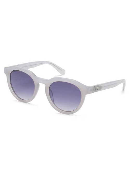 Guess Oversized Round Plastic Sunglasses Gri | GUESS-SN31809
